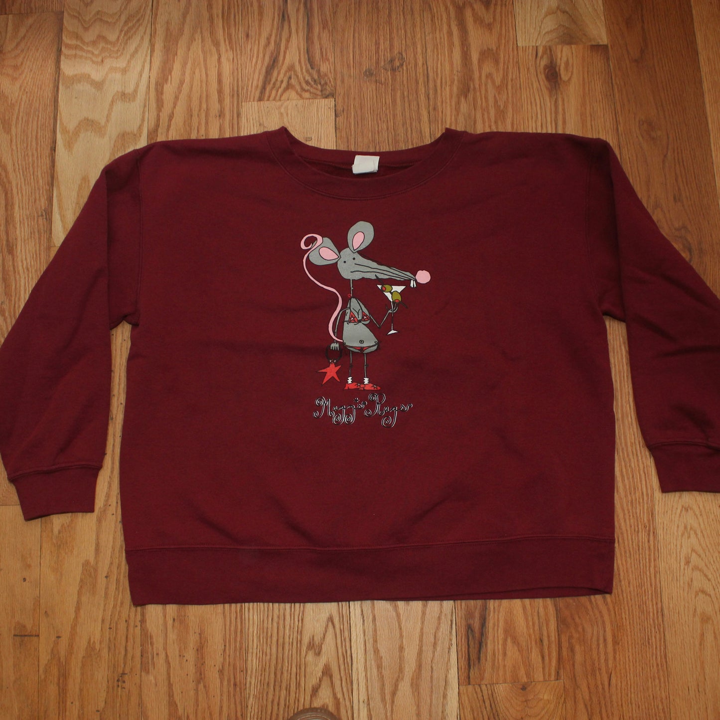 Martini rat front n’ back crewneck(small)