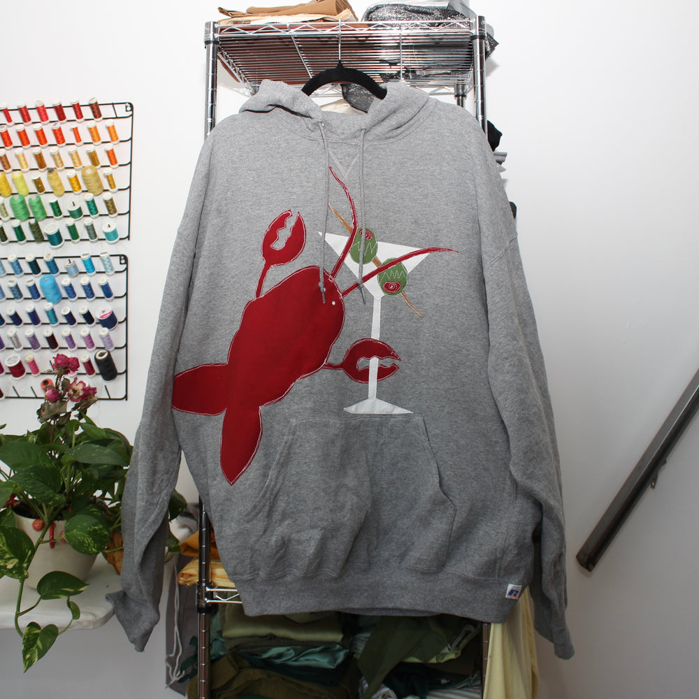 Lobster-tini hoodie(2XL)