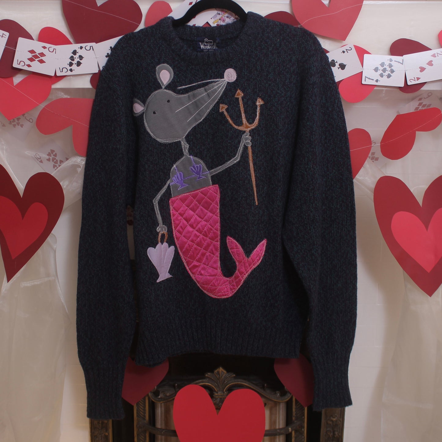 Mermaid rat sweater(large) - Magg's Rags 