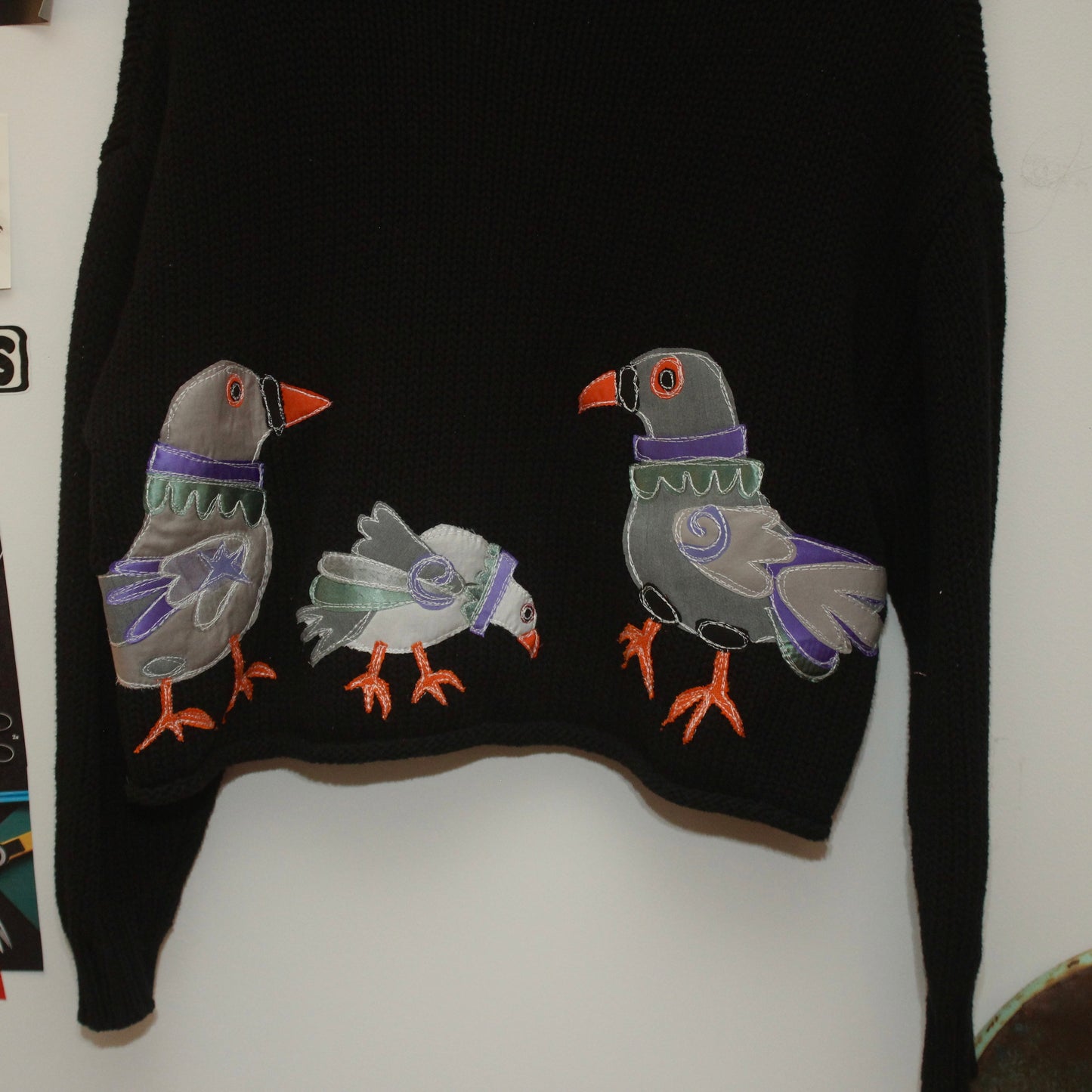 Pigeon x3 sweater(small)