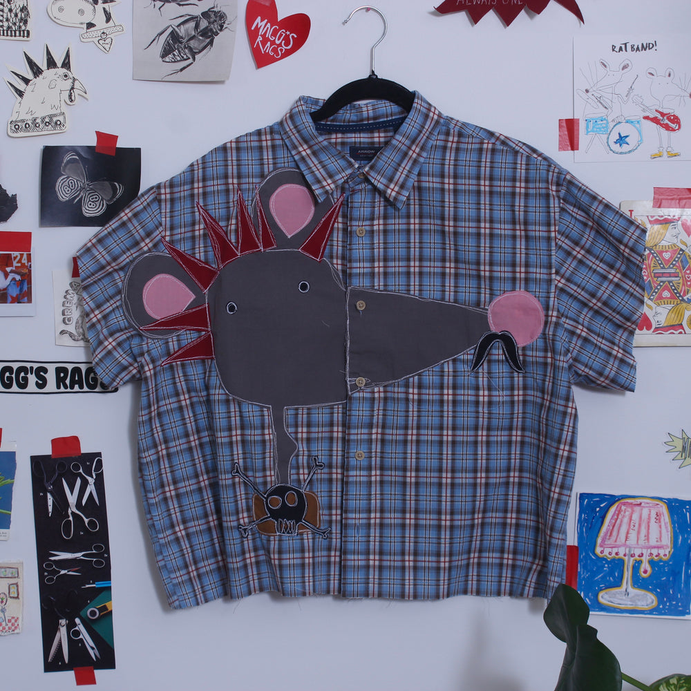 Punk rat button down(large)