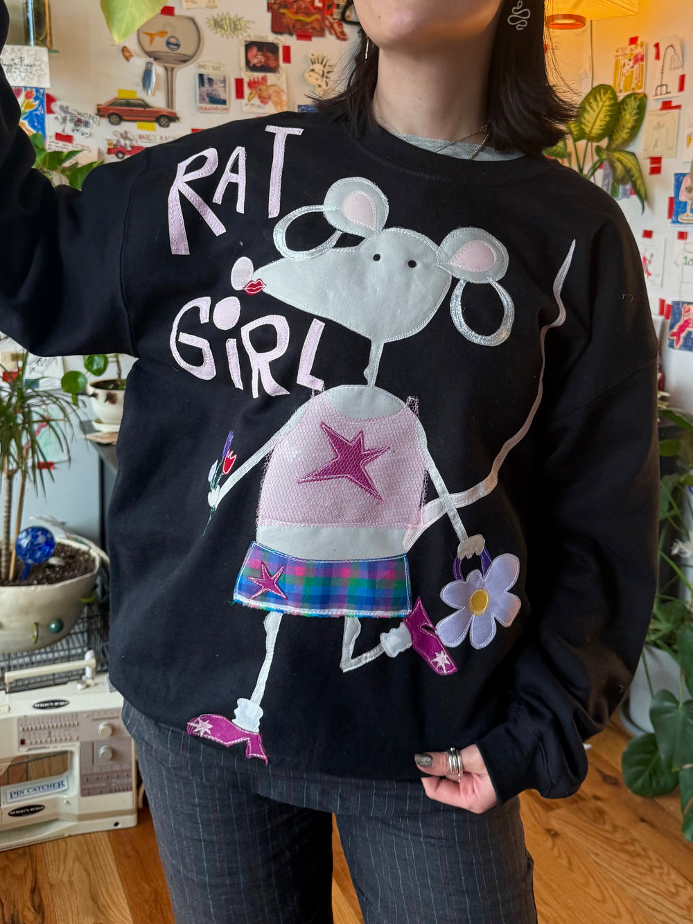 Rat girl sweater(XL)