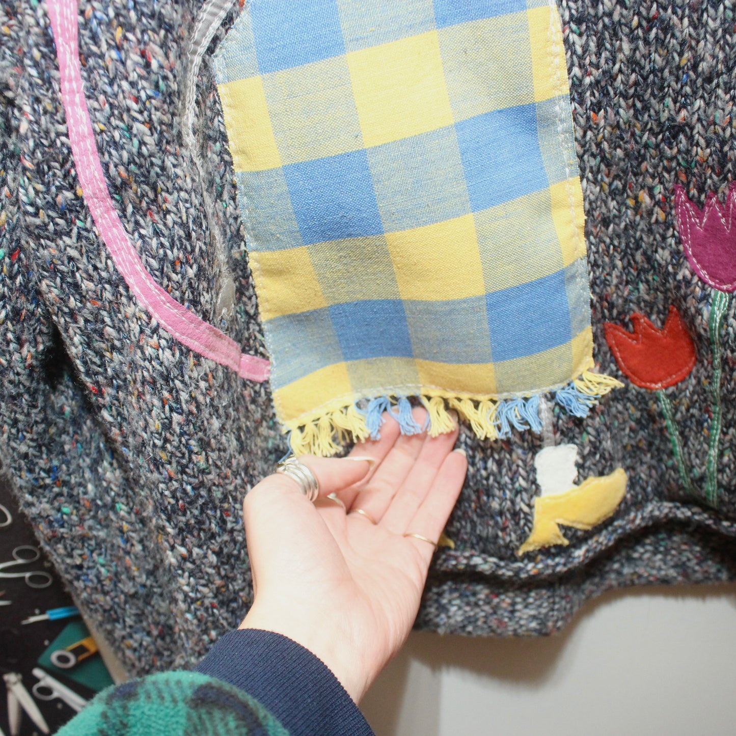 Wildflower rat sweater(medium)