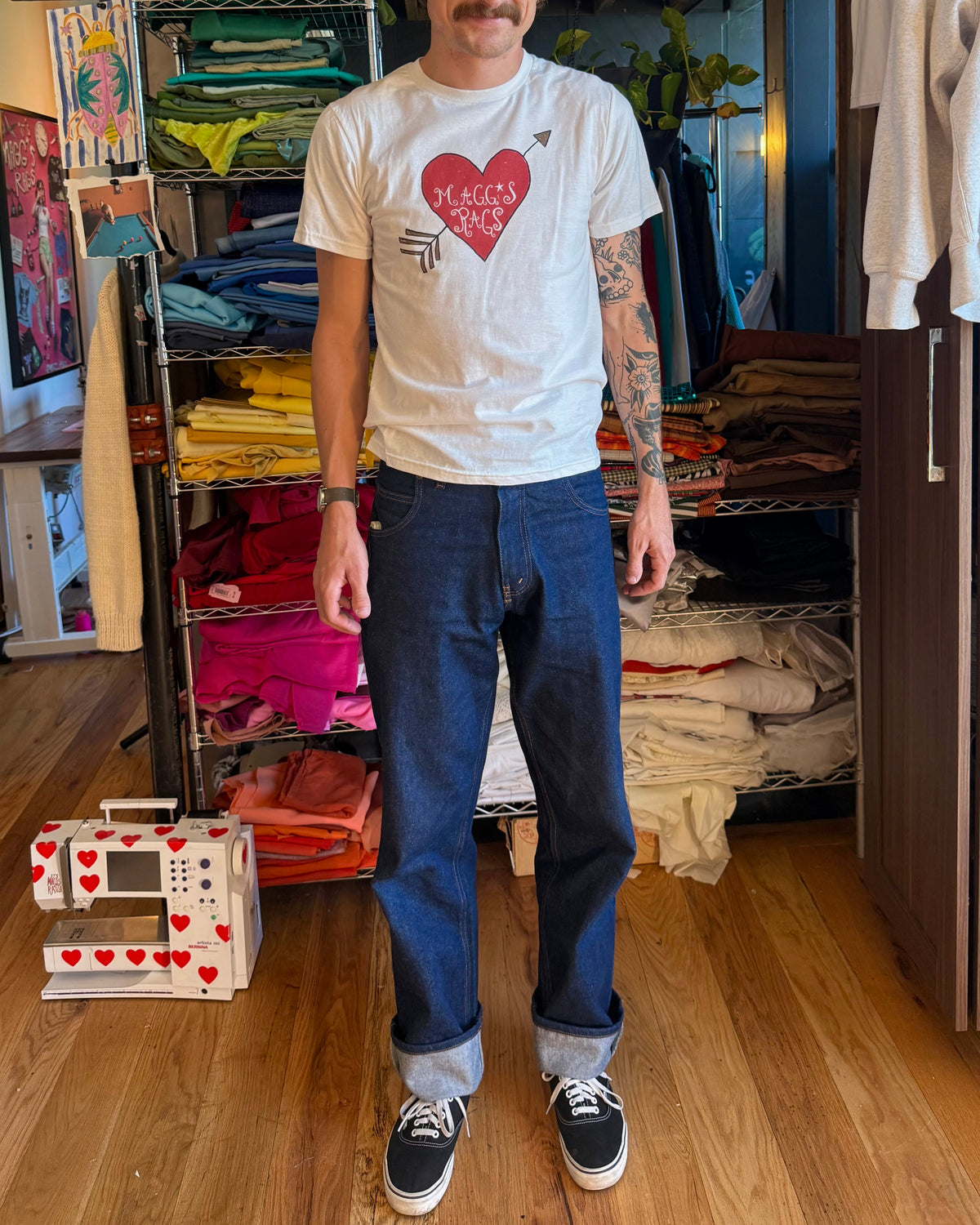 Magg’s Rags heart n’ arrow tee
