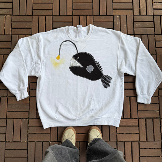 Anglerfish crewneck(XL)