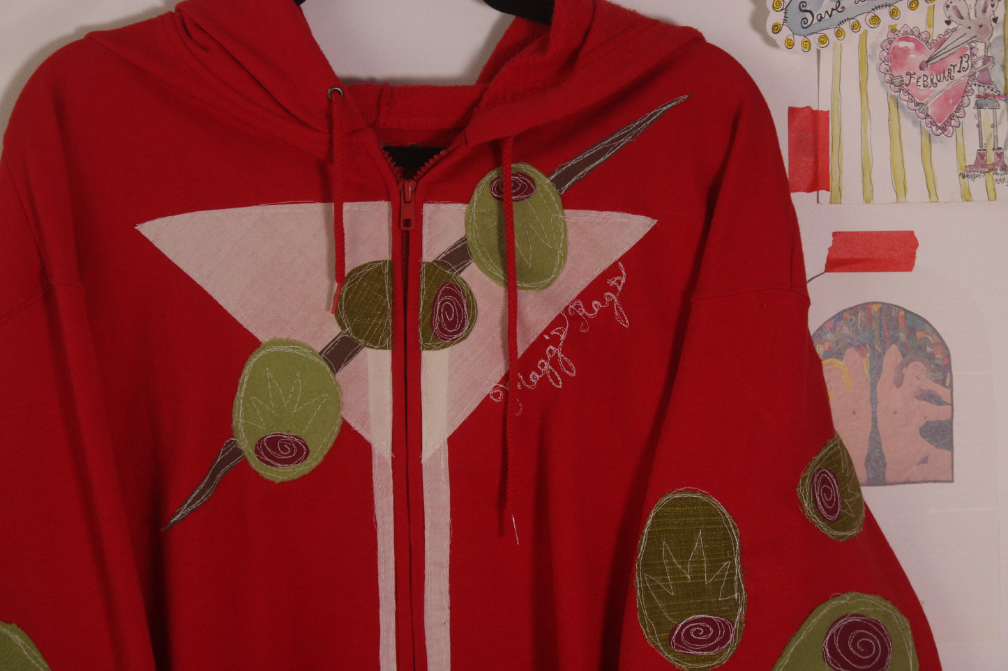 Martni all over zip up(2XL)