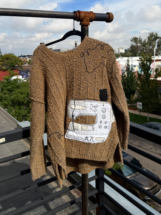 Sewing machine 360° sweater(L)
