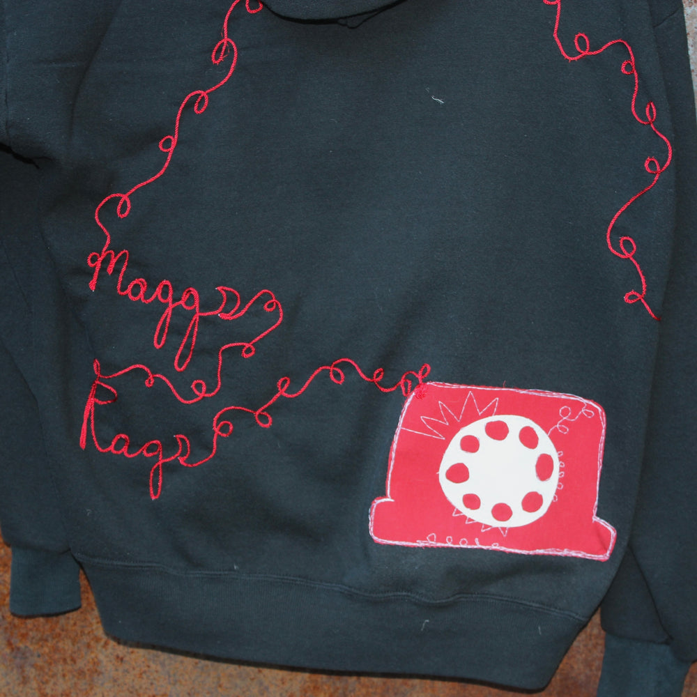 Telephone zip up(XL)