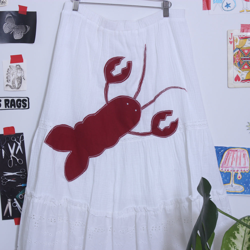 
                      
                        Lobster n’ linen maxi skirt(medium)
                      
                    