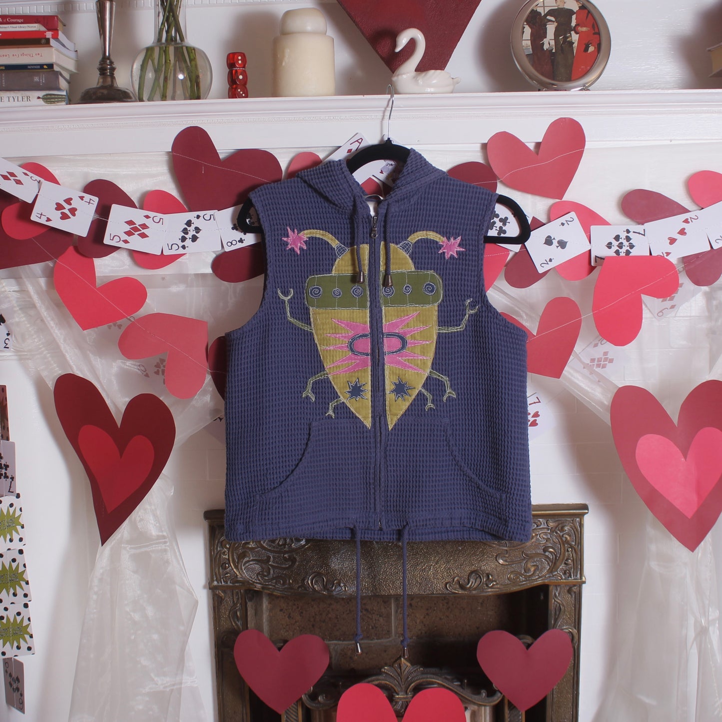 Beetle waffle vest(small) - Magg's Rags 