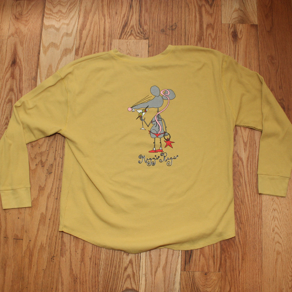 Martini rat front n’ back long sleeve tee(2XL)