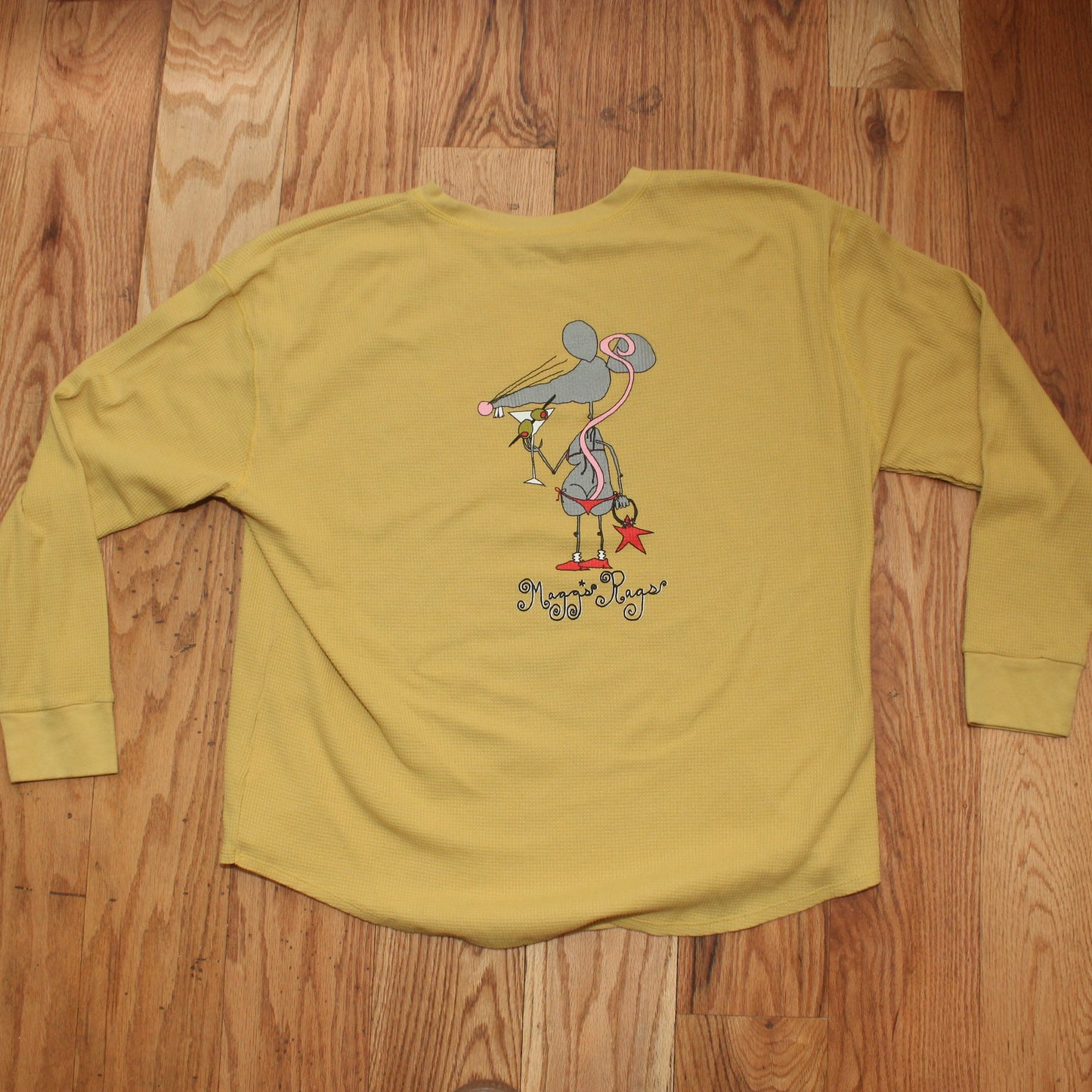 Martini rat front n’ back long sleeve tee(2XL)