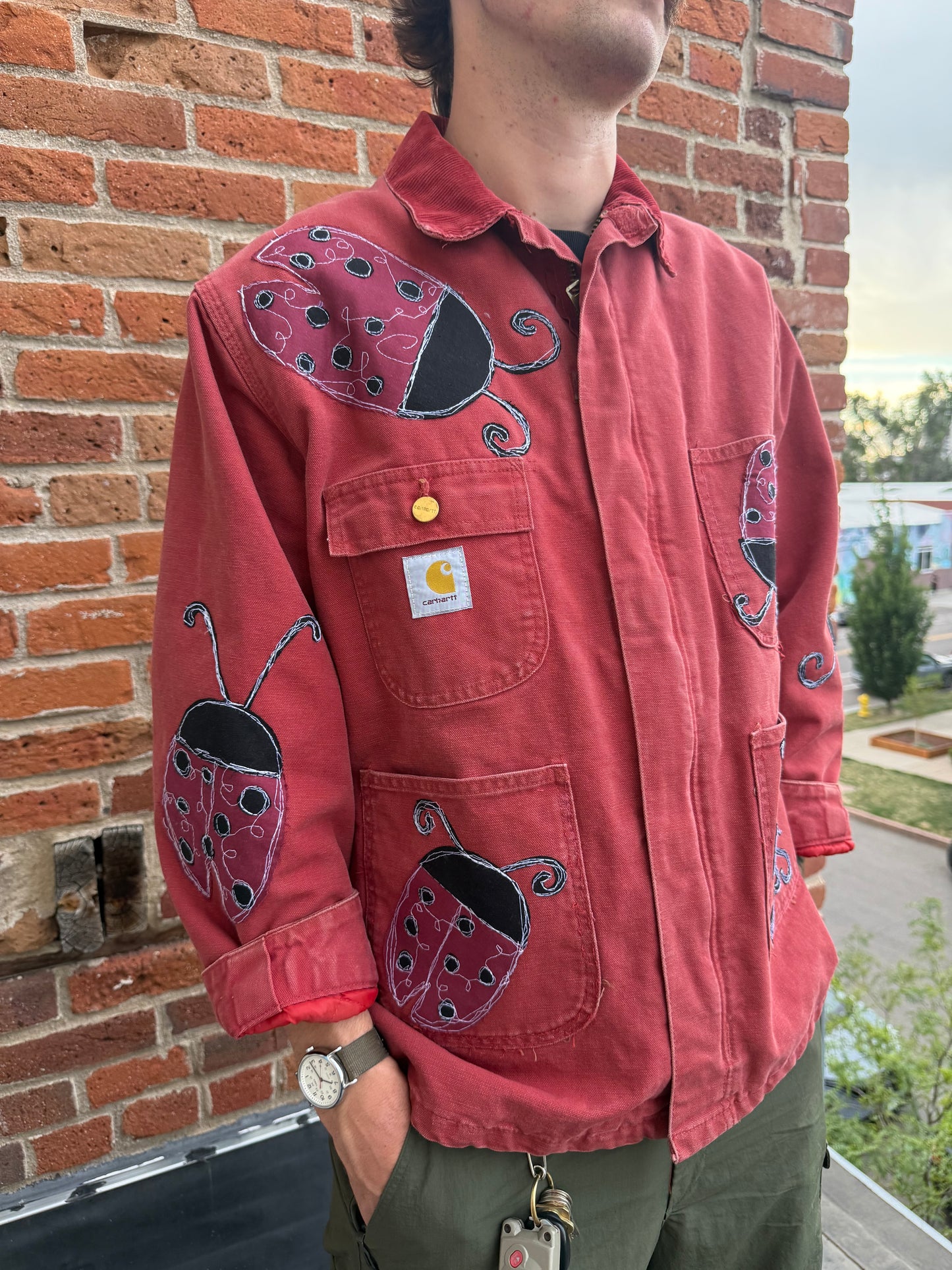 Lady bug lady big lady bug carhartt(large)