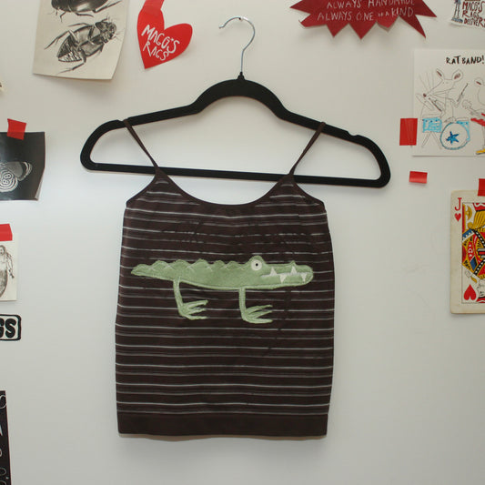 Gator striped tank(XS)