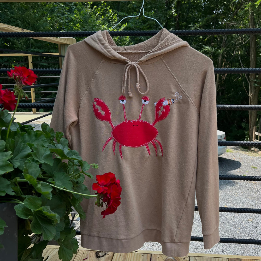 ￼￼ Crustacean cigarette! Sweatshirt(medium)