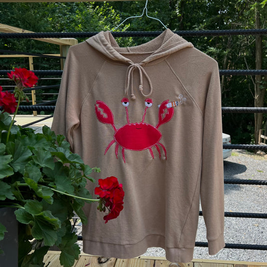 ￼￼ Crustacean cigarette! Sweatshirt(medium)
