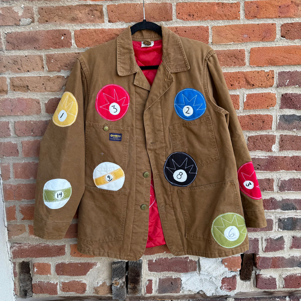 All over pool ball chore coat(small)