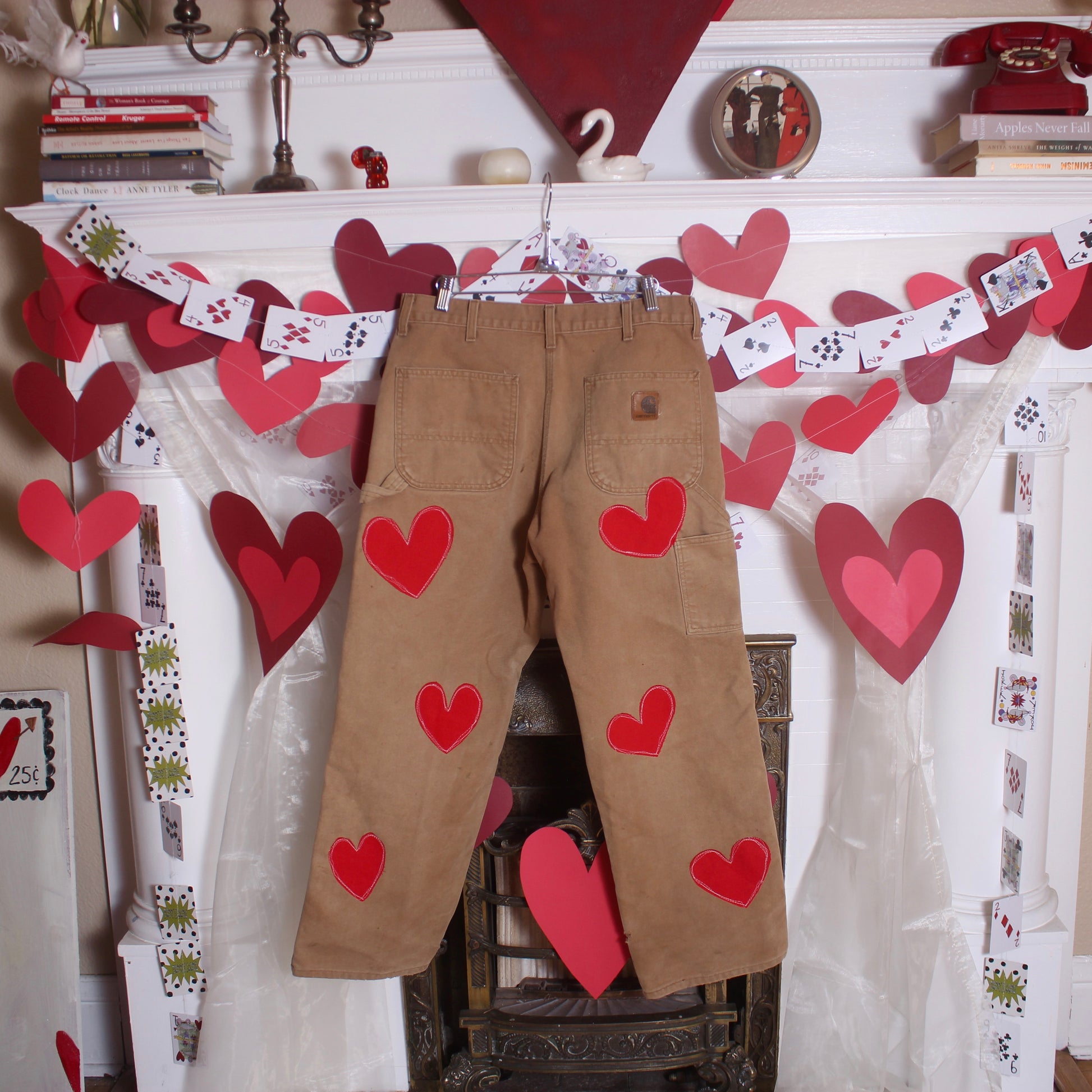 Car-heart pants(36x30) - Magg's Rags 