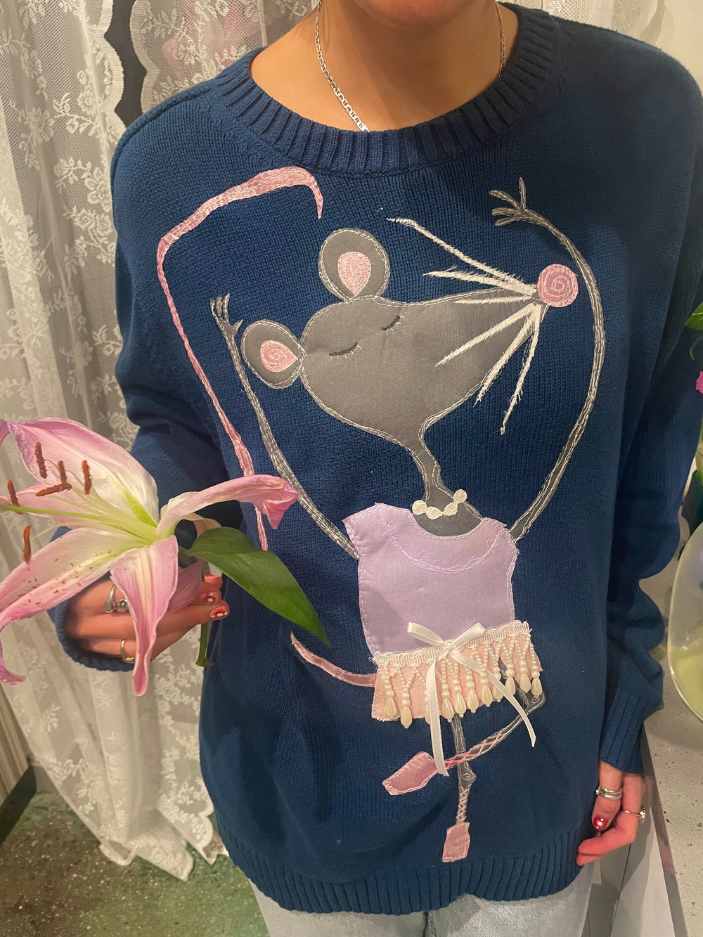 Ballerina rat sweater(XL)