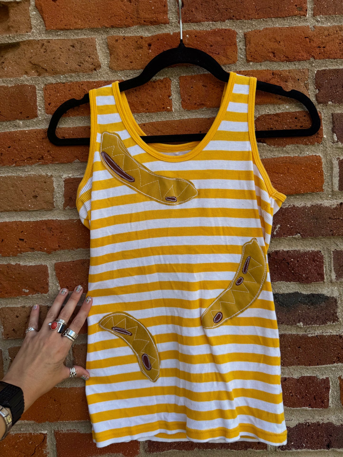 Striped banana tank(small)