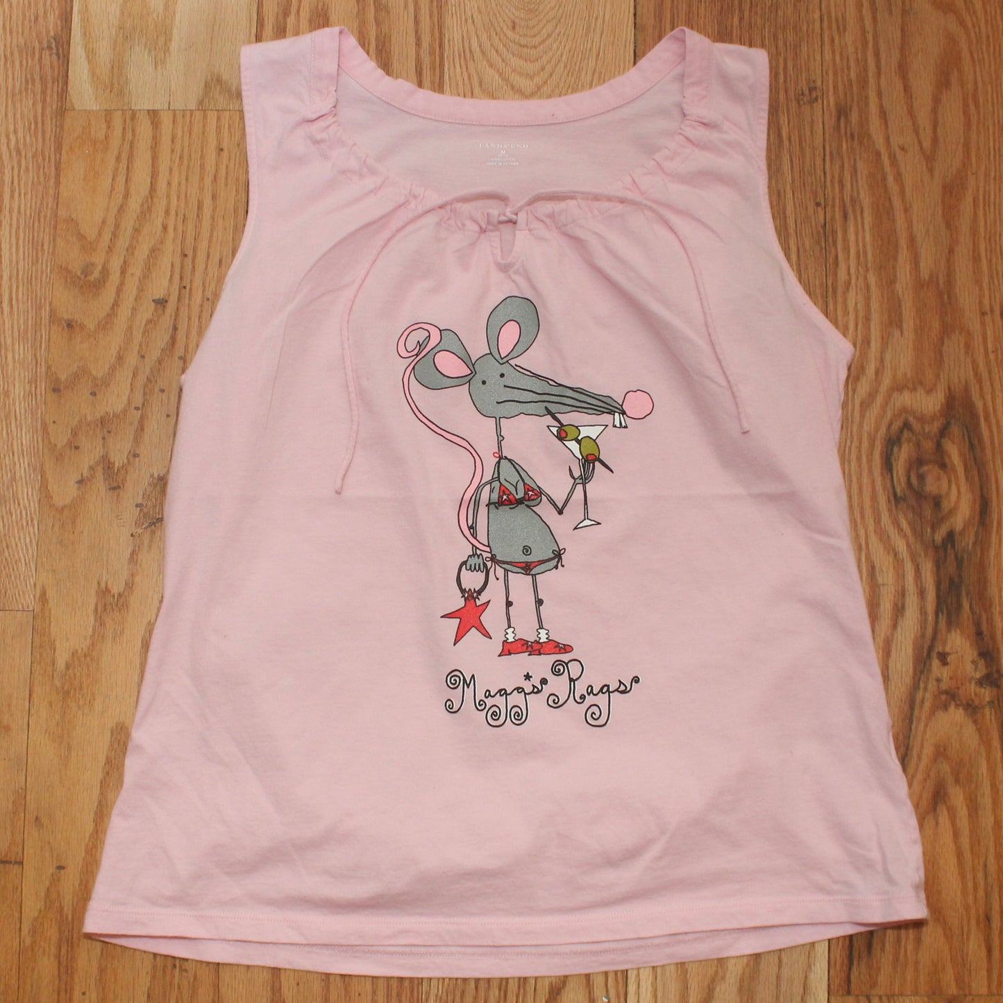 Martini rat front n’ back tie tank(large)