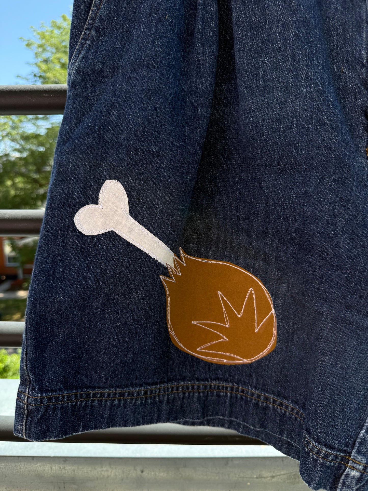 Chicken leg jorts(32)