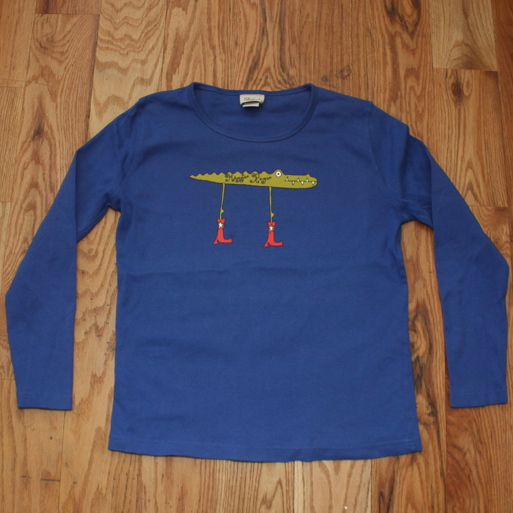 Gator n’ boots long sleeve tee(medium)