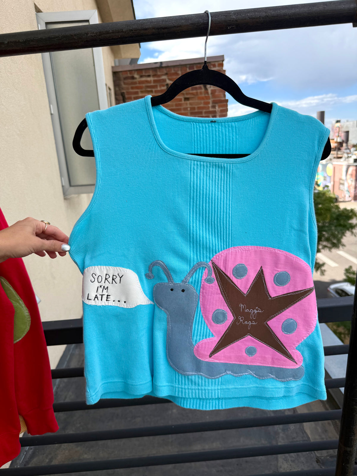 Sorry I’m late snail tank(M/L)