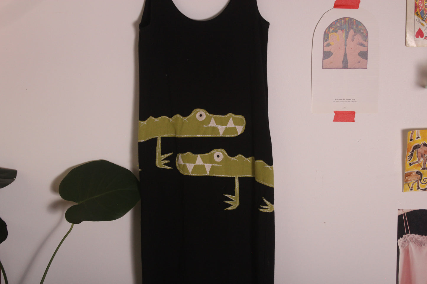 Double gator bodycon dress(small)