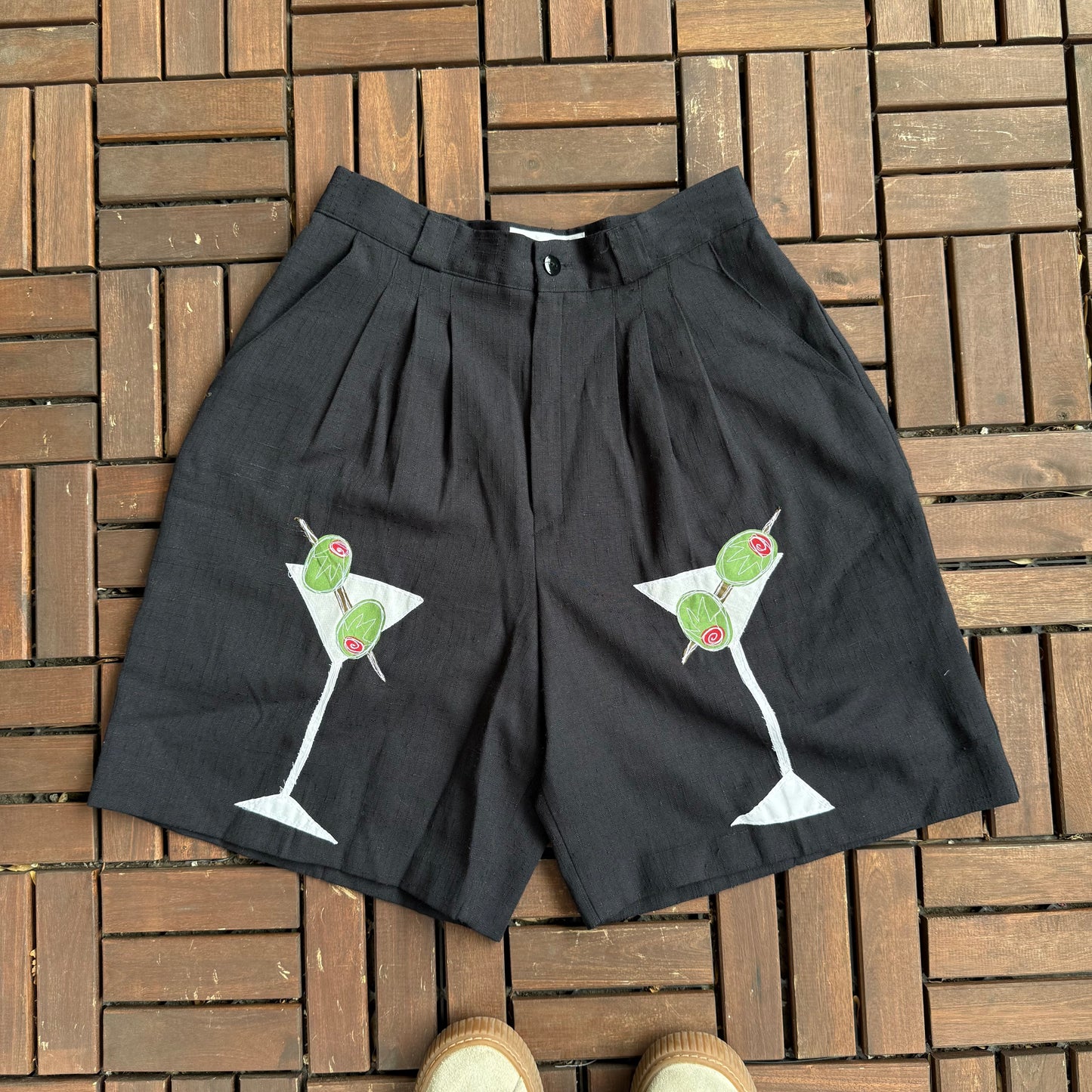 Martini x 2 trouser shorts(small)