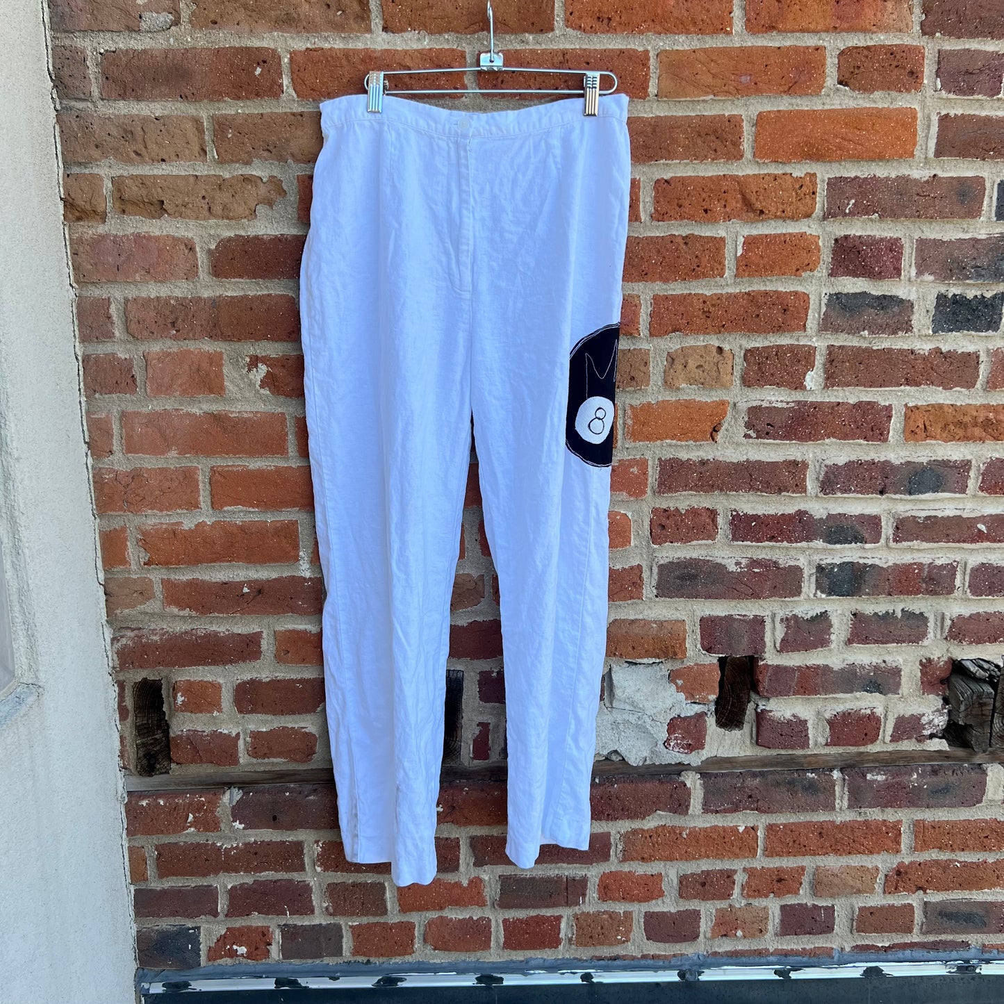 8 ball linen pants(32)