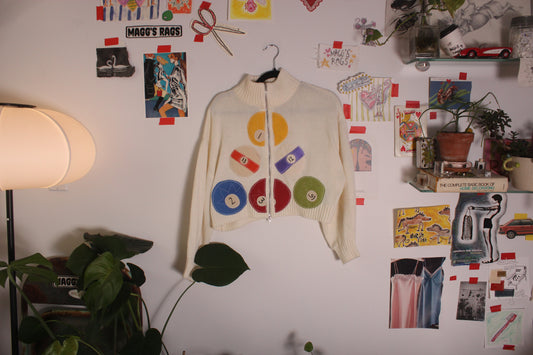 Double zip billiards sweater(small)
