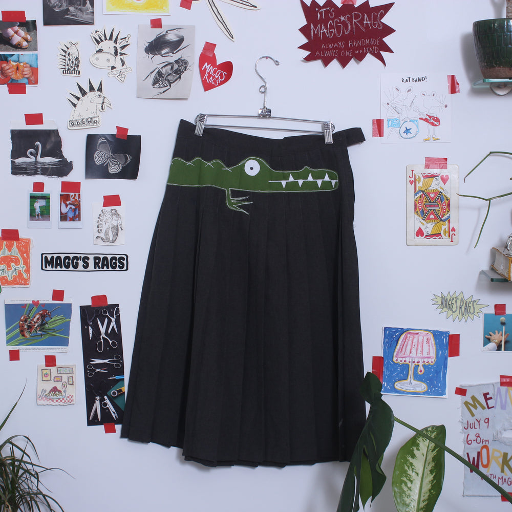 360° Pleated gator skirt(4)