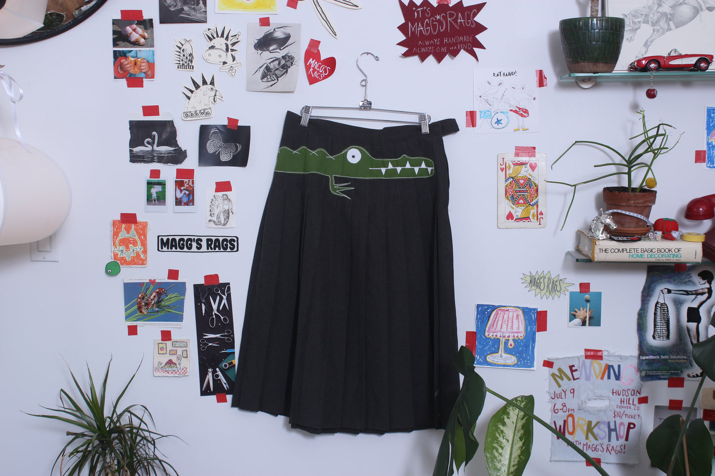 360° Pleated gator skirt(4)