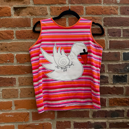 Swan & stripes tank(2XL)