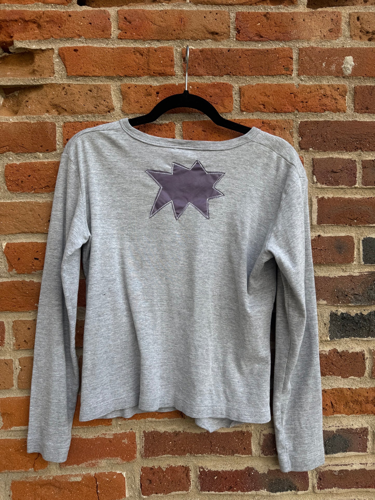 Abstract butterfly button down longsleeve(medium)