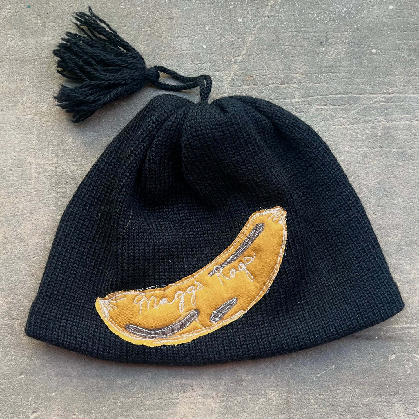 Banana tassel hat