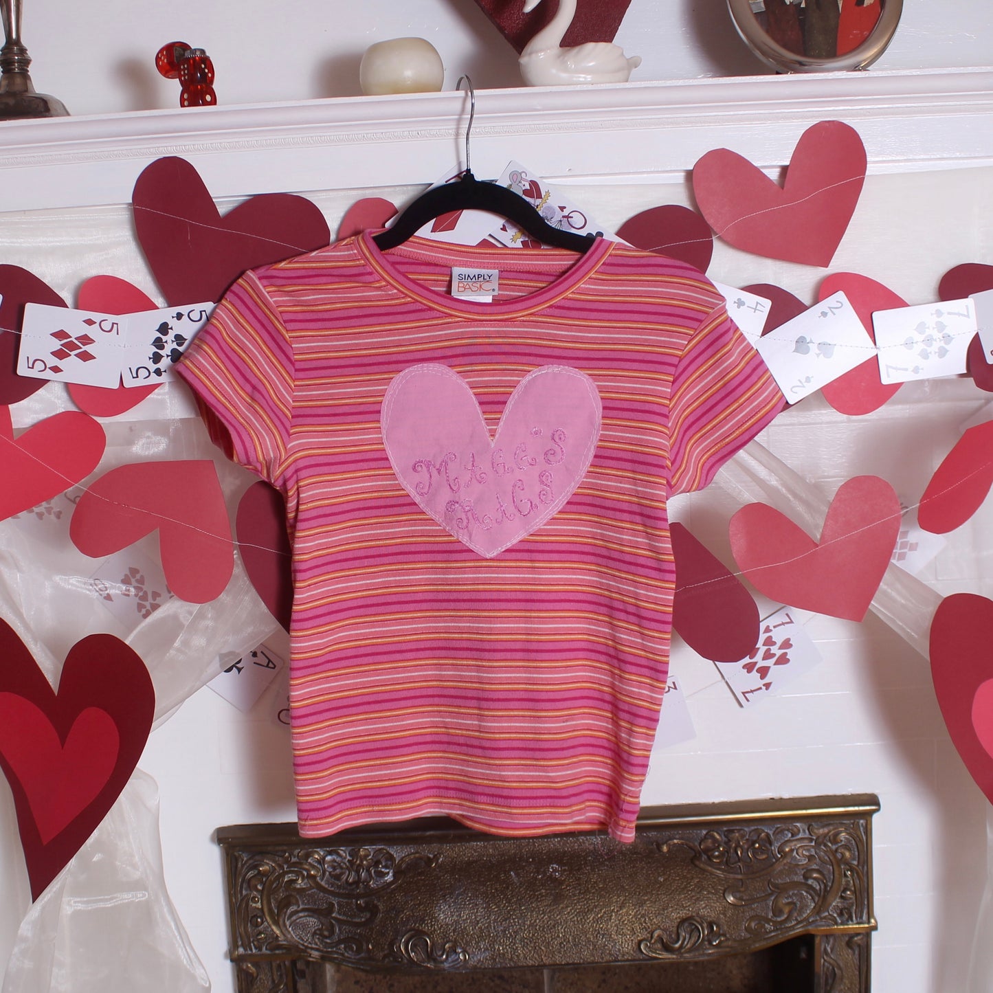 Striped Magg’s Rags tee(small) - Magg's Rags 