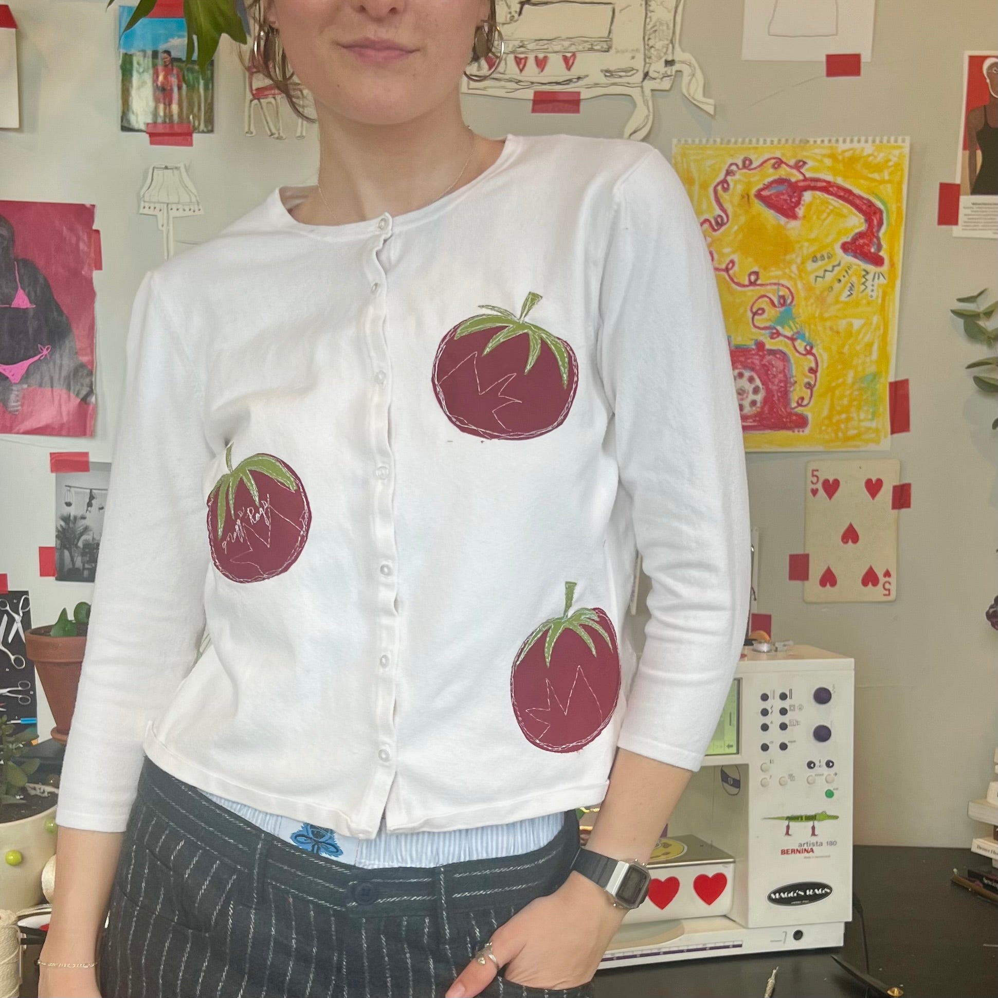 Tomato ketchup sweater set(medium) - Magg's Rags 