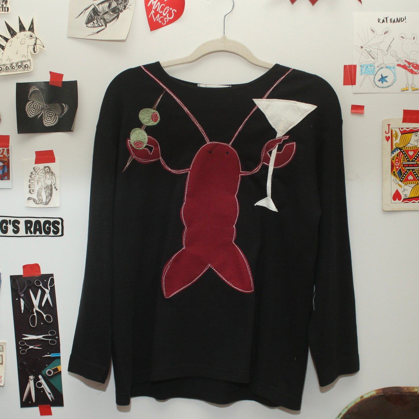 Lobster-tini shirt(M/L)