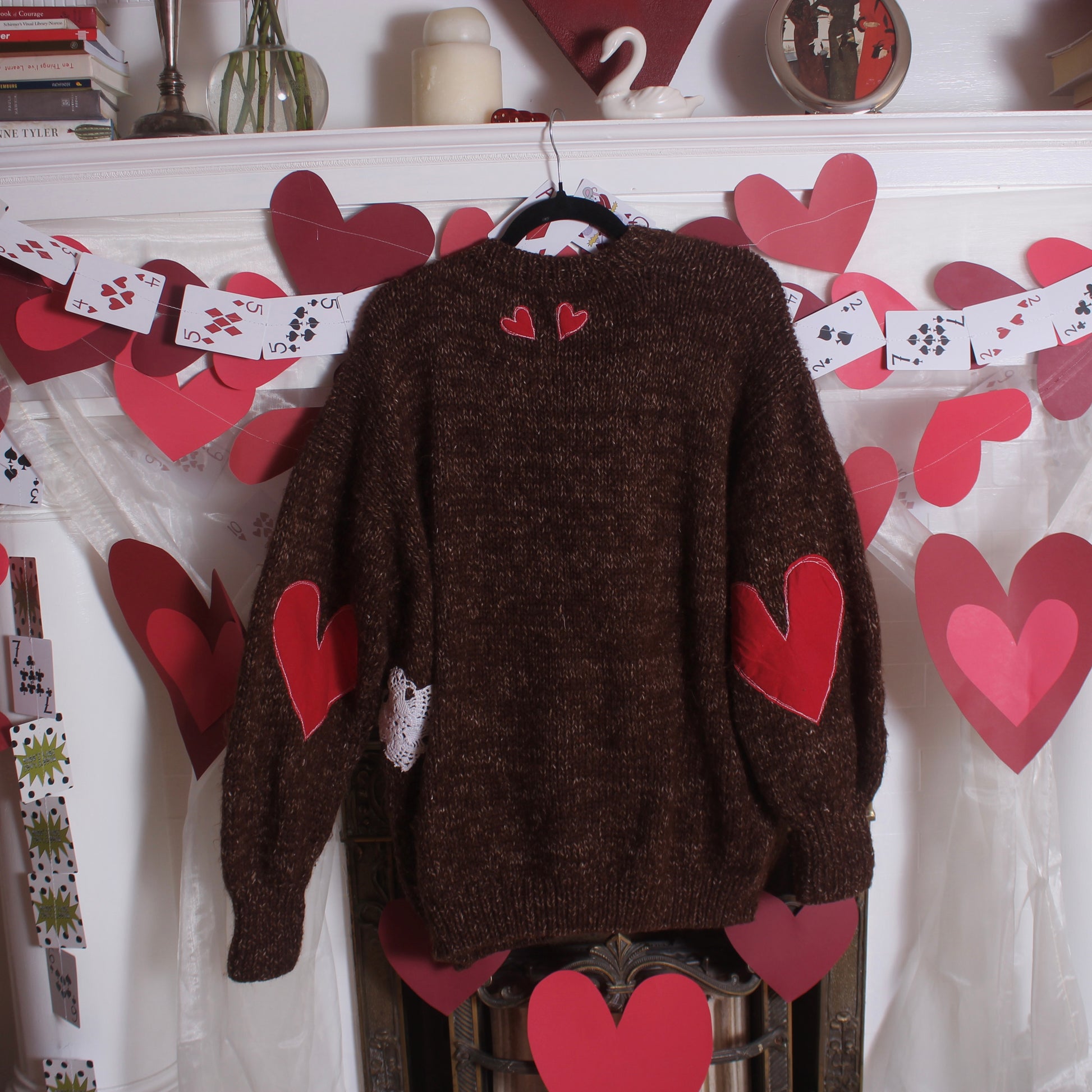 2 x Rabbit chunky WOOL cardigan(XL) - Magg's Rags 