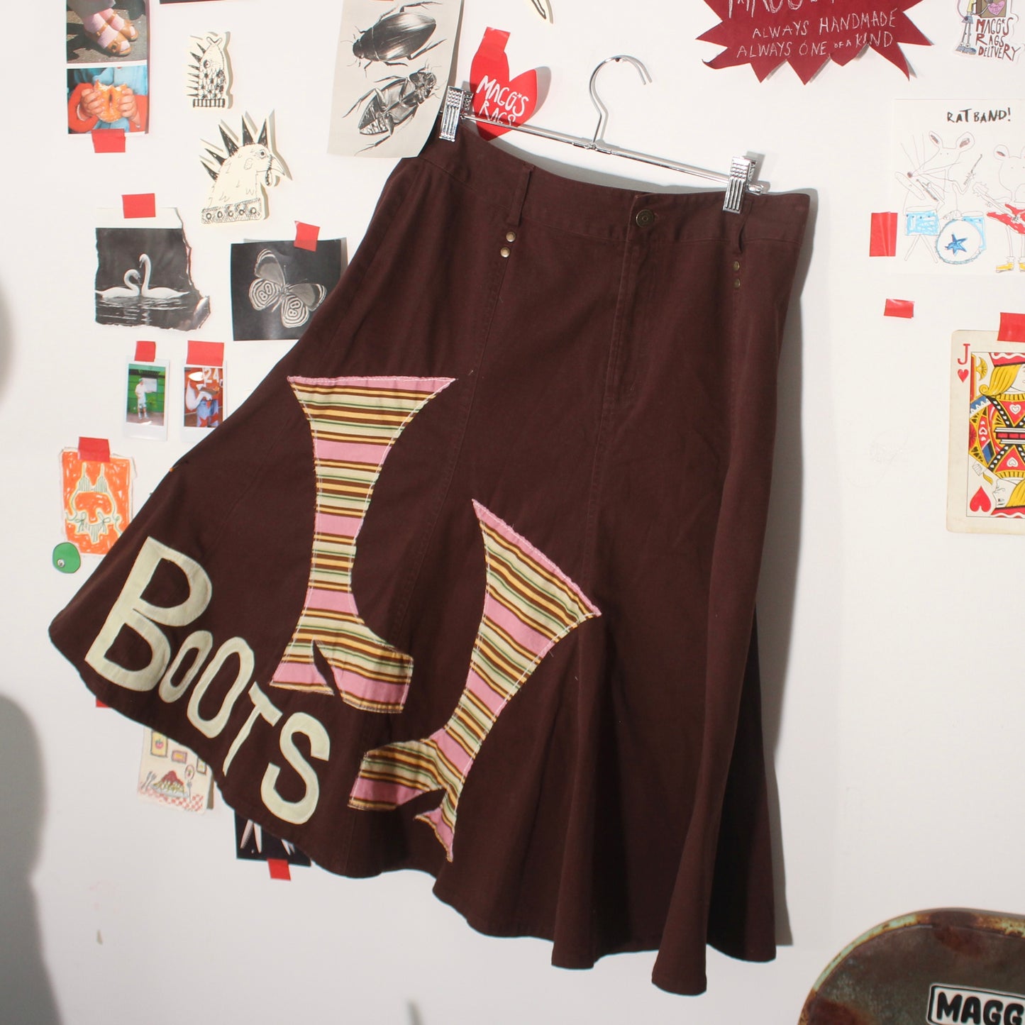 BOOTS midi skirt(6/8)