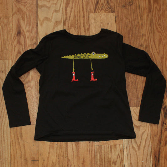 Gator n’ boots long sleeve tee(XL) - Magg's Rags 