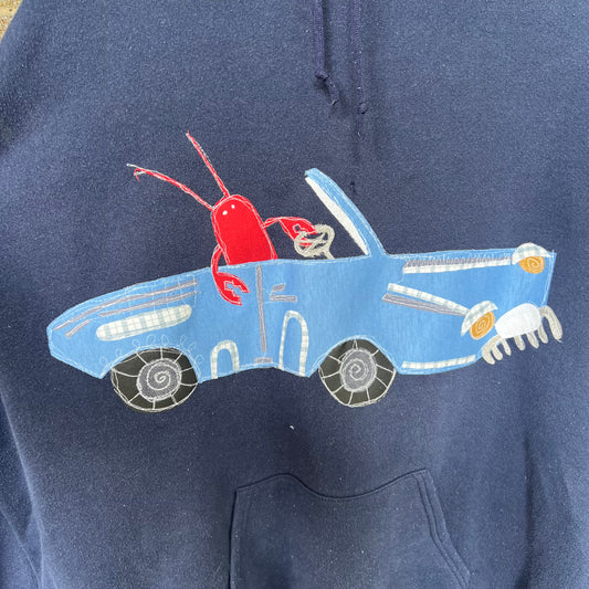 Lobster on the road sweatshirt(2XL)