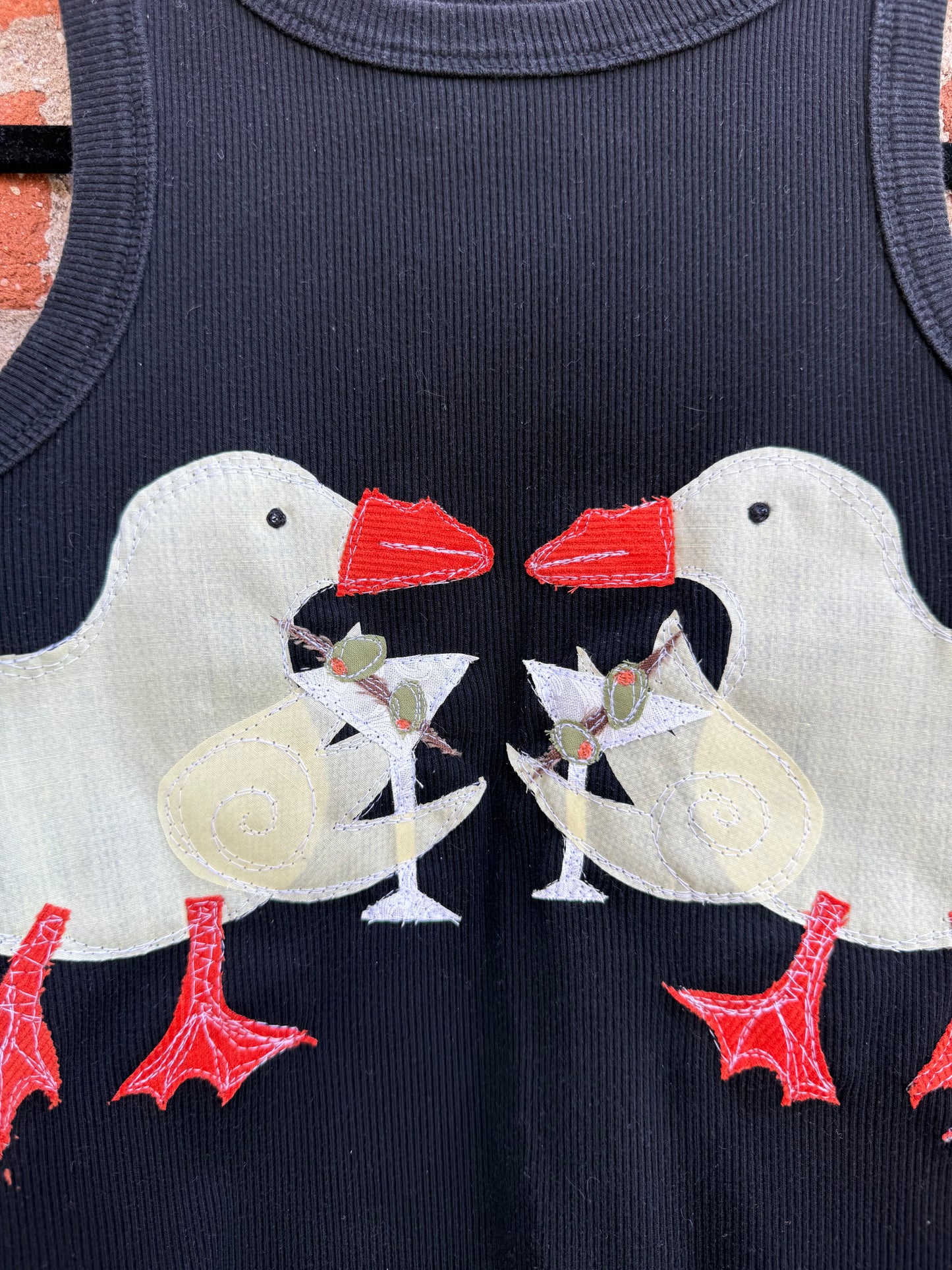 Gossiping duck-tini tank(Small)