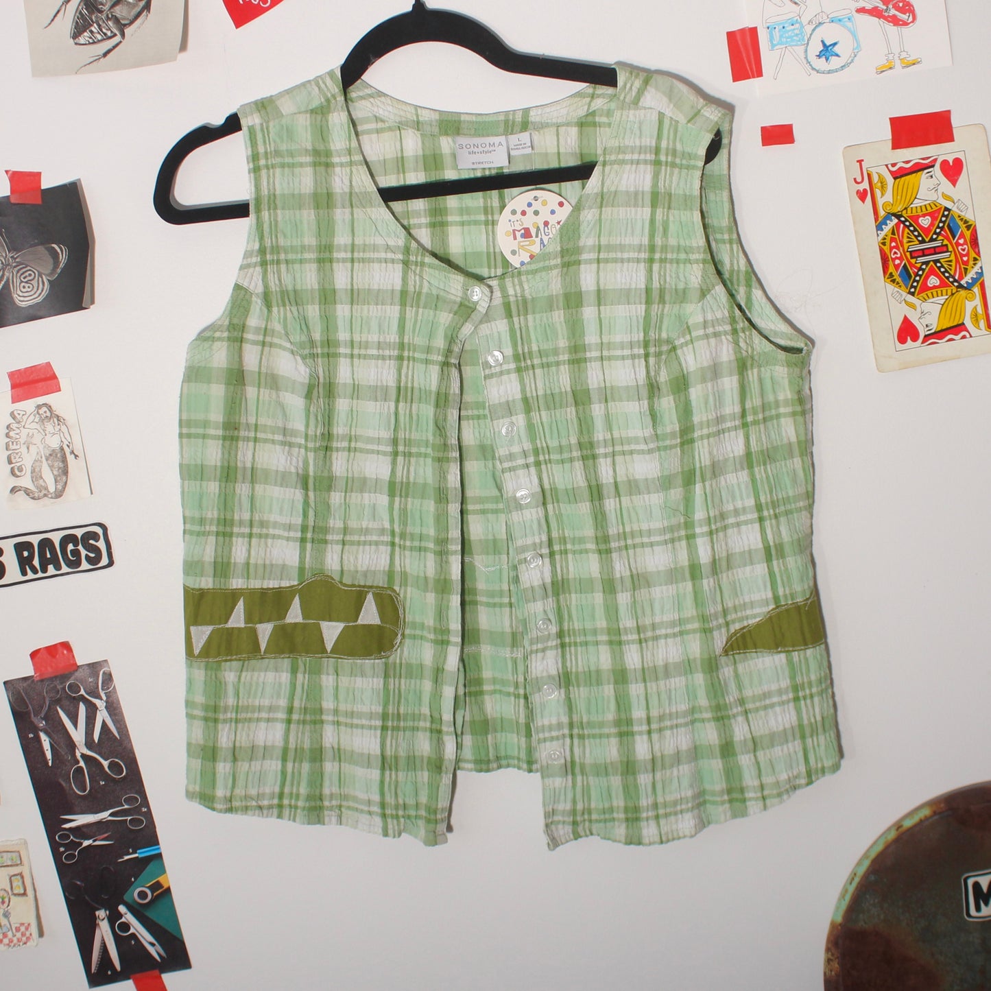 360° alligator button down(large)