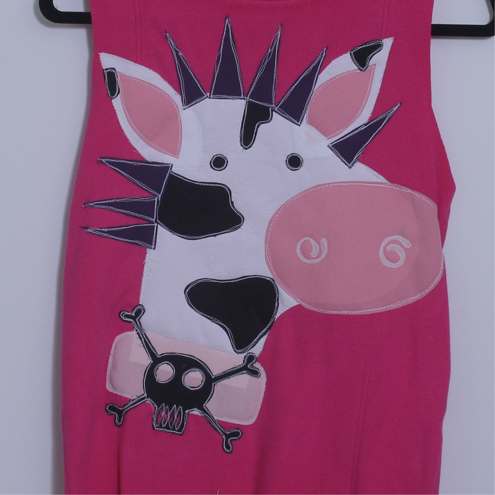 Punk cow turtleneck(large)