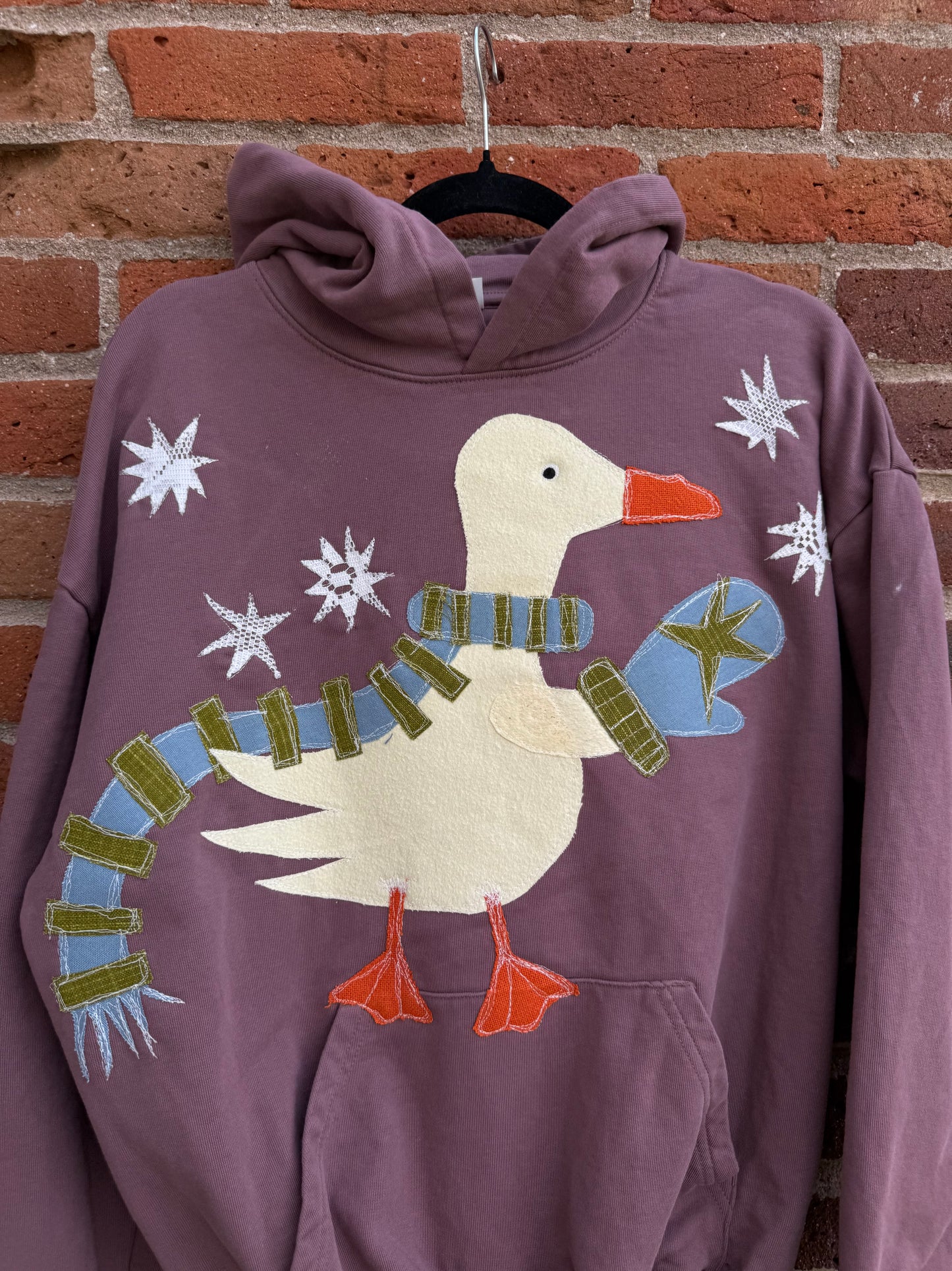Winter duck hoodie(S/M)