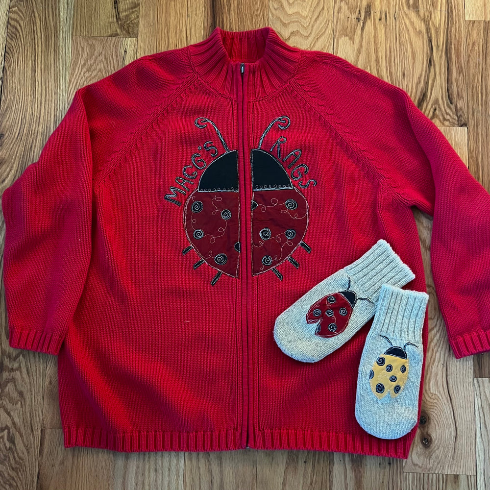 Ladybug zip up