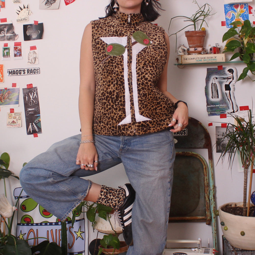 Cheetah-tini vest(Large)